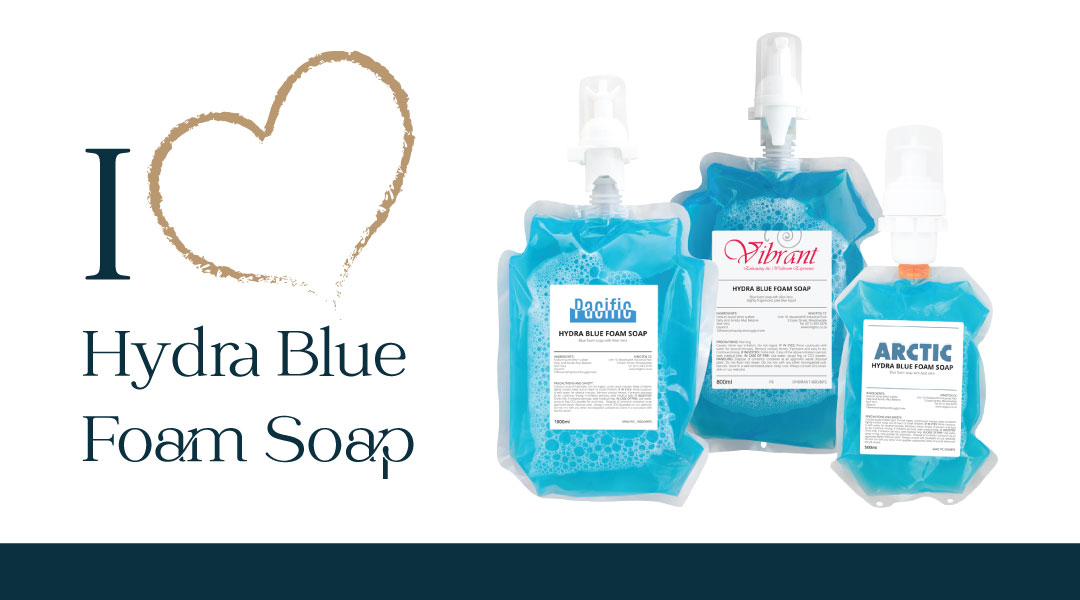 Read more about the article I Love Hydra Blue Foam Soap