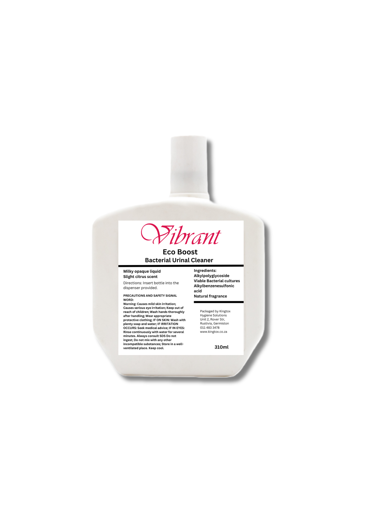 Vibrant Eco Boost Urinal cleaner 310ml